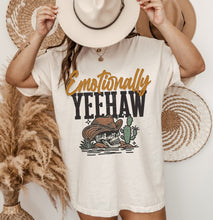 Load image into Gallery viewer, Emotionally Yeehaw Tee
