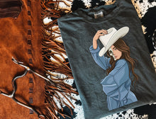 Load image into Gallery viewer, Haunted Cowgirl Tee
