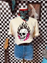 Load image into Gallery viewer, Flaming Skull Tee
