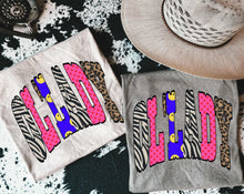 Load image into Gallery viewer, Ol Lady Leopard tee
