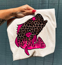 Load image into Gallery viewer, Cheetah Fish Tee
