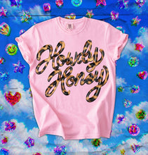 Load image into Gallery viewer, Leopard Howdy Honey Tee
