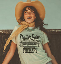 Load image into Gallery viewer, Trailer Park Therapy Tee
