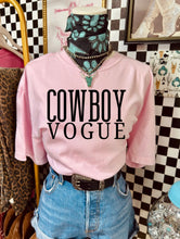 Load image into Gallery viewer, Cowboy Vogue Tee
