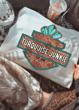 Load image into Gallery viewer, Turquoise Junkie Tee

