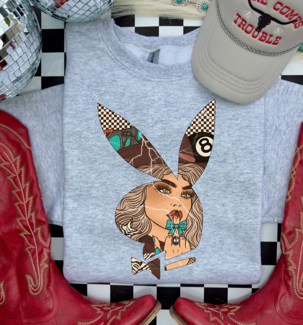 Blonde Bunny Sweatshirt