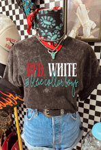 Load image into Gallery viewer, Red, White &amp; Blue Collar Boys Tee
