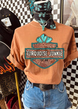 Load image into Gallery viewer, Turquoise Junkie Tee
