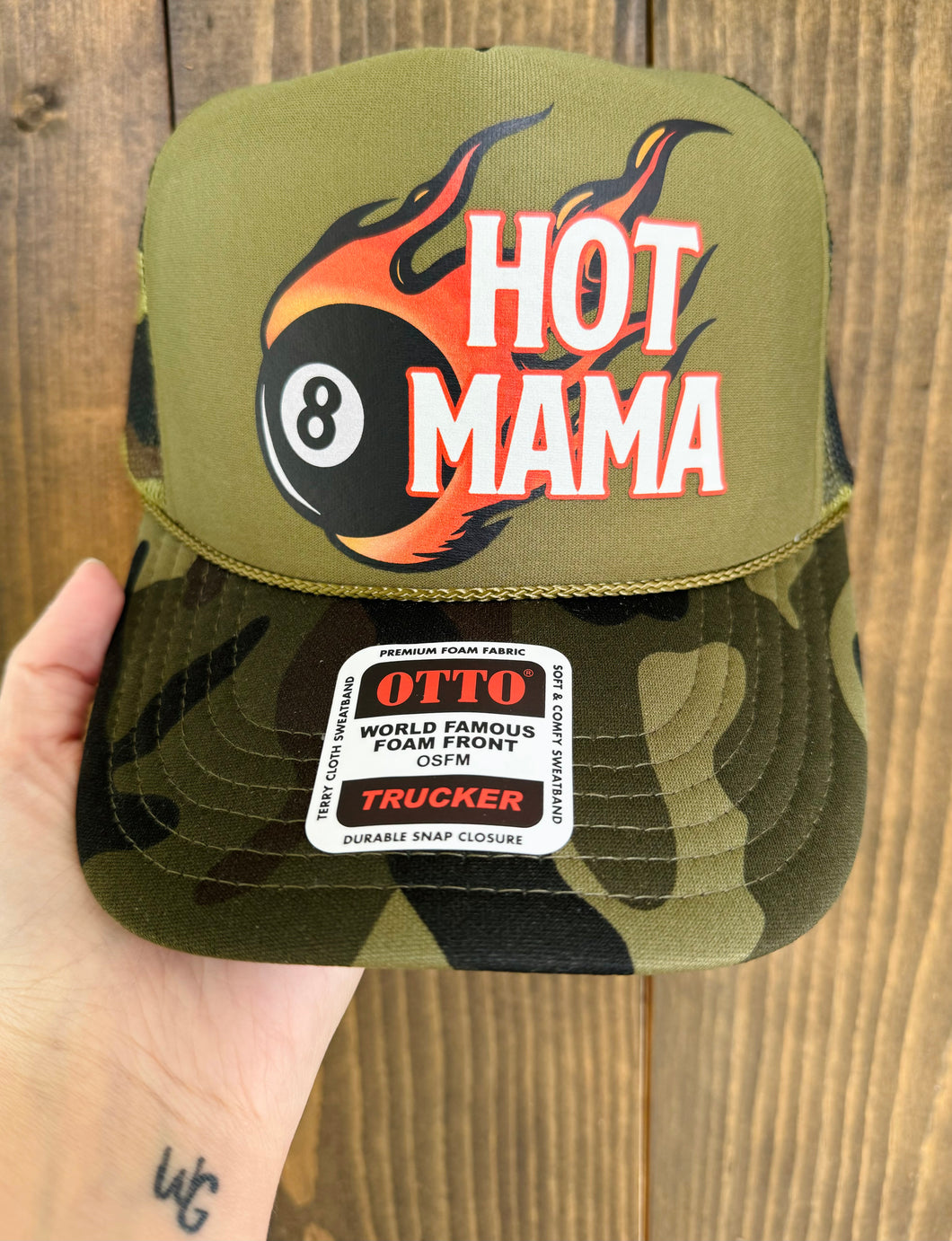 Hot Mama Trucker Hat