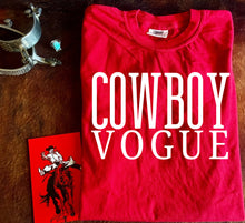Load image into Gallery viewer, Cowboy Vogue Tee
