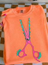 Load image into Gallery viewer, Pink Western Shears Tee
