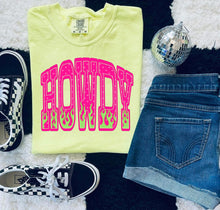 Load image into Gallery viewer, Neon Howdy Tee
