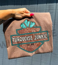 Load image into Gallery viewer, Turquoise Junkie Tee
