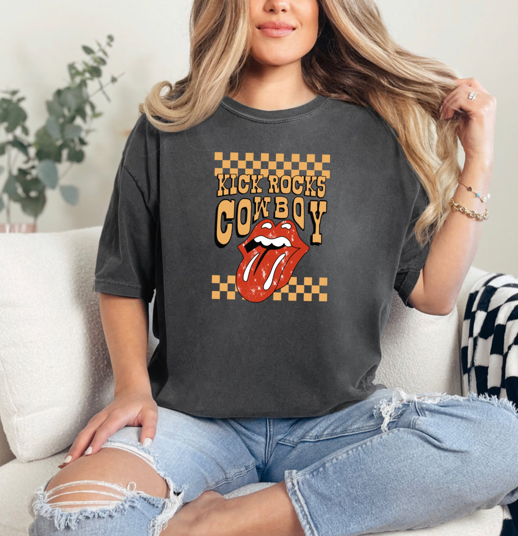 Kick Rocks Cowboy Tee