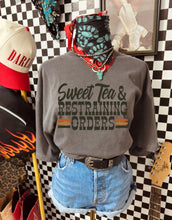 Load image into Gallery viewer, Sweet Tea &amp; Restraining Orders Tee
