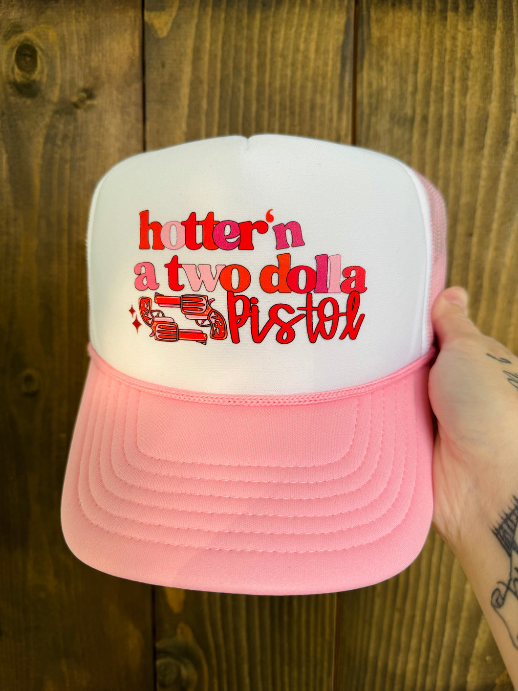 2$ Pistol Trucker Hat