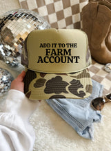 Load image into Gallery viewer, Farm Account Trucker Hat
