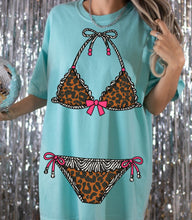 Load image into Gallery viewer, Cheetah &amp; Zebra Bikini Tee
