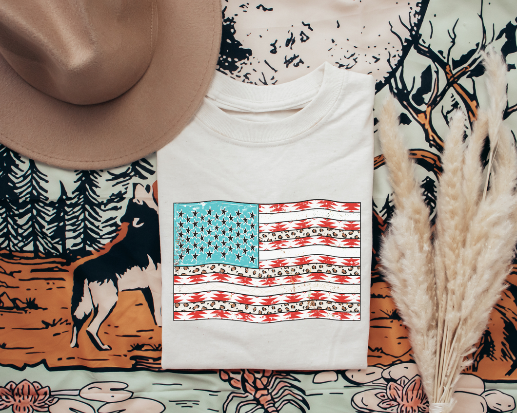 Western Flag Tee