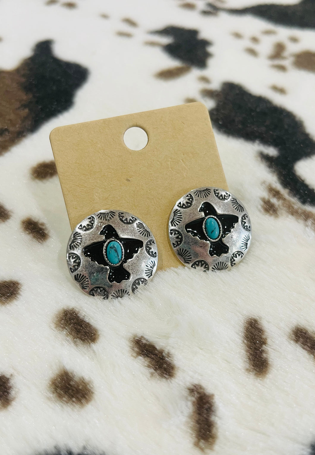 Thunderbird Circle Studs