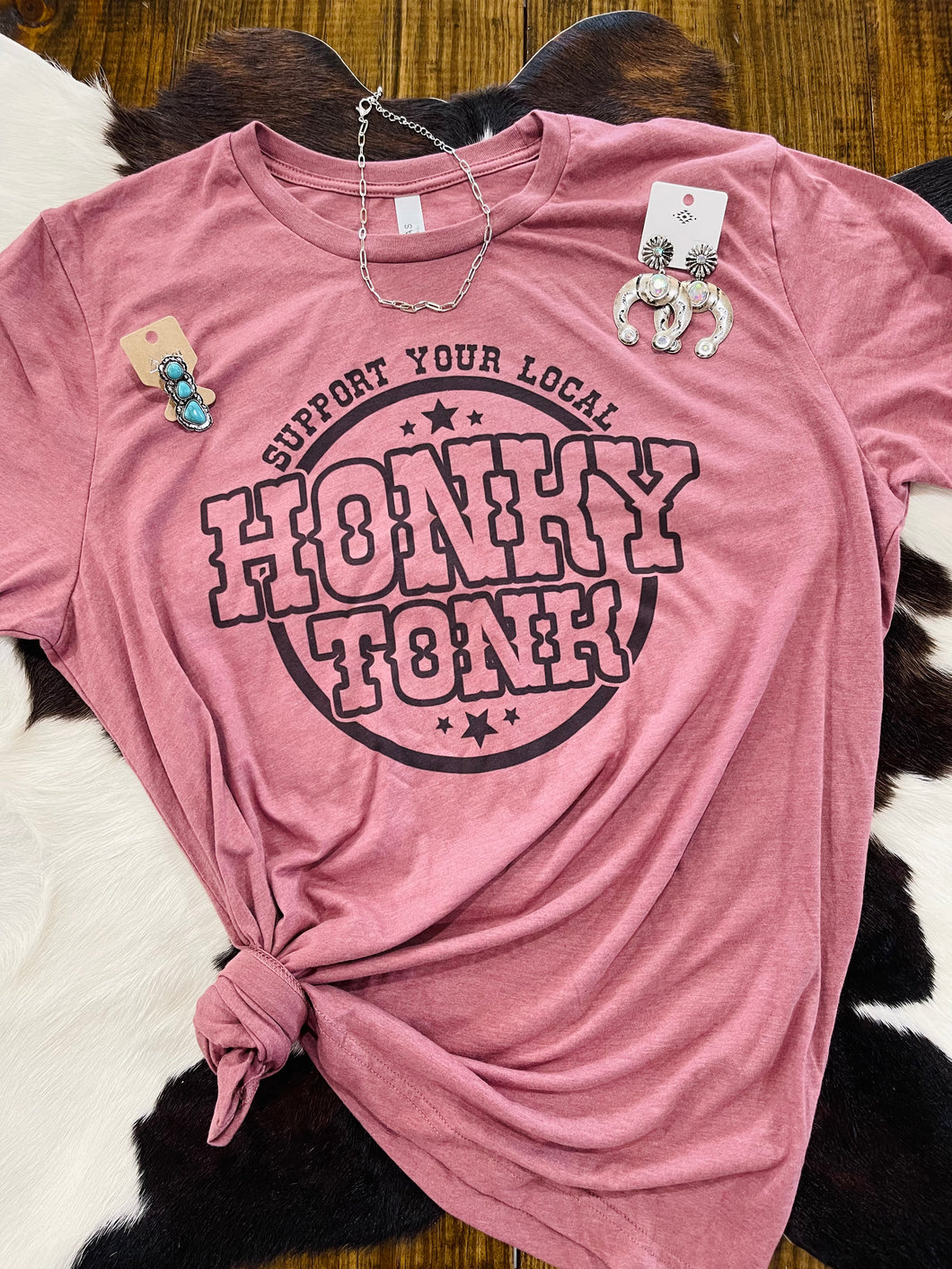 Support Your Local Honky Tonk Tee