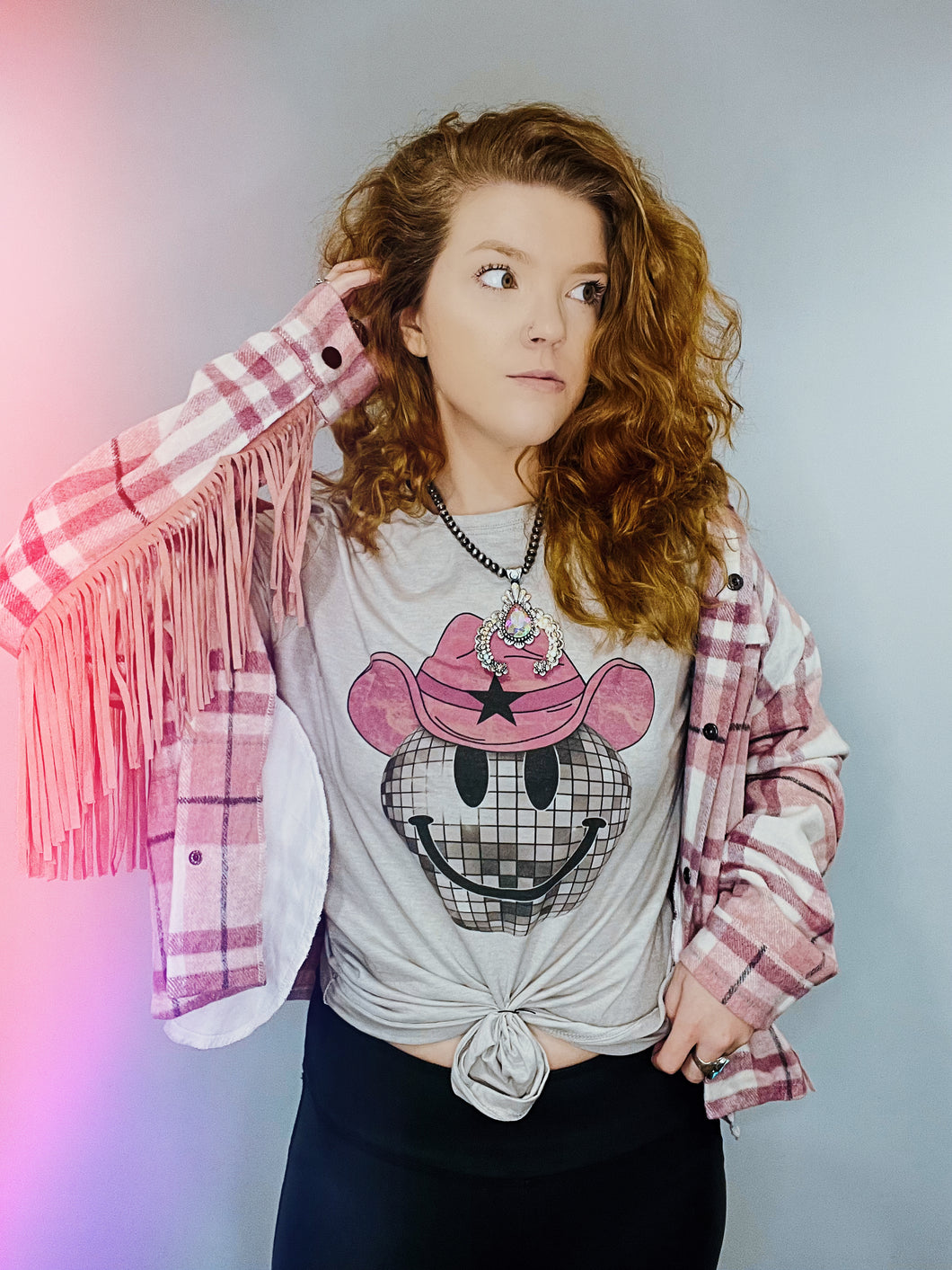 Disco Cowgirl Tee