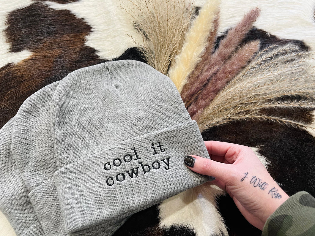 Cool It Cowboy Beanie