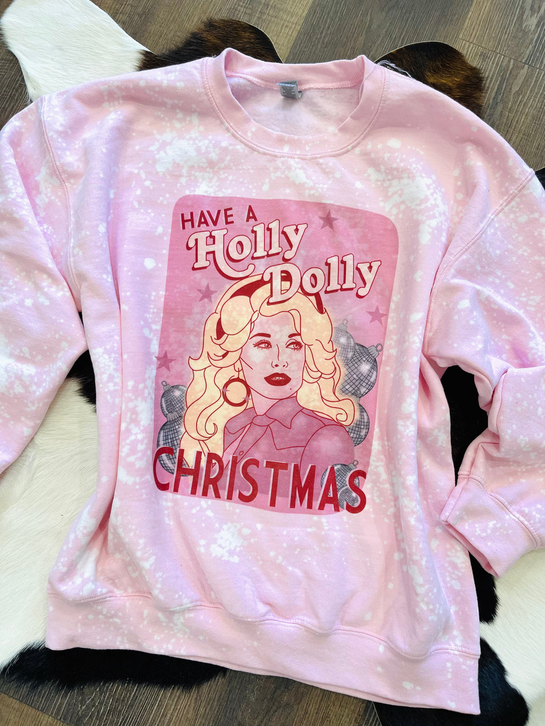 Holly Dolly Christmas Sweater