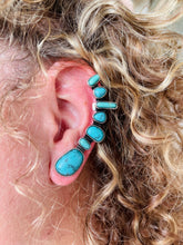 Load image into Gallery viewer, The Blue Rock Ear Cuff
